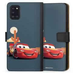 Sideflip mit langer Lasche schwarz