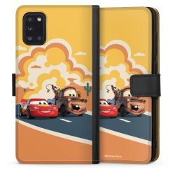 Sideflip mit langer Lasche schwarz