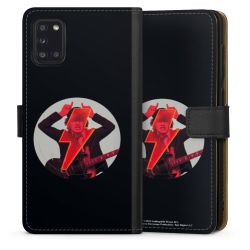 Sideflip mit langer Lasche schwarz