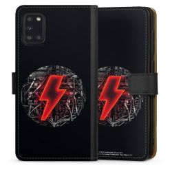 Sideflip mit langer Lasche schwarz