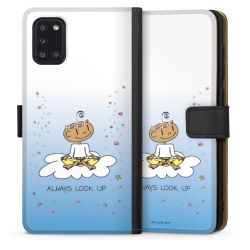 Sideflip mit langer Lasche schwarz