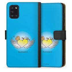 Sideflip mit langer Lasche schwarz