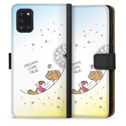 Sideflip mit langer Lasche schwarz