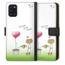 Sideflip mit langer Lasche schwarz