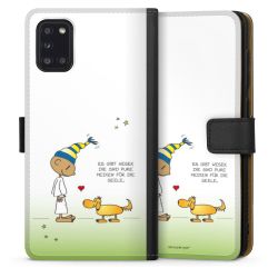 Sideflip mit langer Lasche schwarz