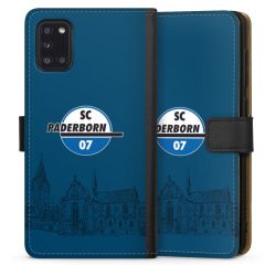 Sideflip mit langer Lasche schwarz