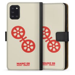 Sideflip mit langer Lasche schwarz