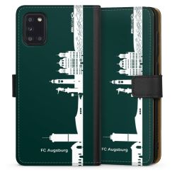 Sideflip mit langer Lasche schwarz