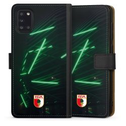 Sideflip mit langer Lasche schwarz