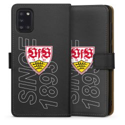 Sideflip mit langer Lasche schwarz