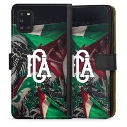 Sideflip mit langer Lasche schwarz