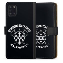 Sideflip mit langer Lasche schwarz