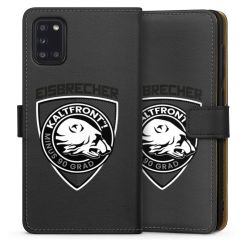 Sideflip mit langer Lasche schwarz