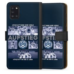 Sideflip mit langer Lasche schwarz