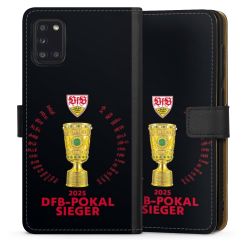 Sideflip mit langer Lasche schwarz