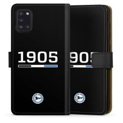 Sideflip mit langer Lasche schwarz