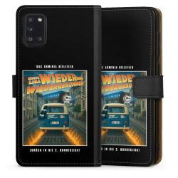 Sideflip mit langer Lasche schwarz