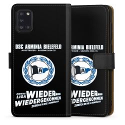 Sideflip mit langer Lasche schwarz