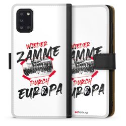 Sideflip mit langer Lasche schwarz