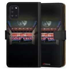 Sideflip mit langer Lasche schwarz