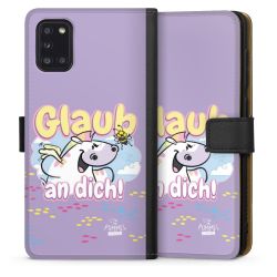 Sideflip mit langer Lasche schwarz