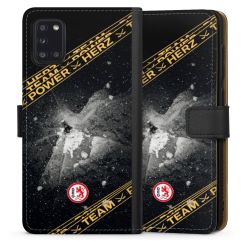 Sideflip mit langer Lasche schwarz