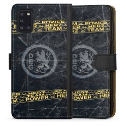 Sideflip mit langer Lasche schwarz