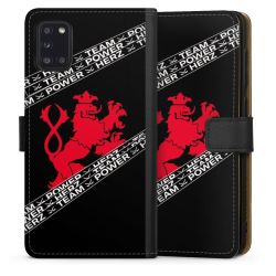 Sideflip mit langer Lasche schwarz