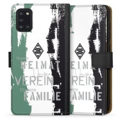 Sideflip mit langer Lasche schwarz