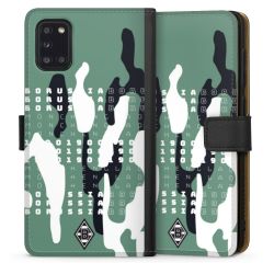 Sideflip mit langer Lasche schwarz