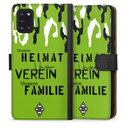 Sideflip mit langer Lasche schwarz