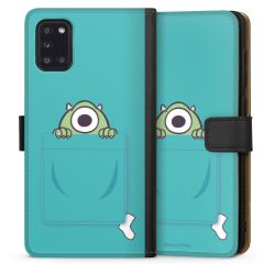 Sideflip mit langer Lasche schwarz