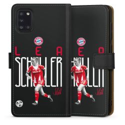 Sideflip mit langer Lasche schwarz