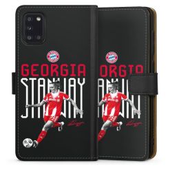 Sideflip mit langer Lasche schwarz