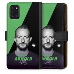 Sideflip mit langer Lasche schwarz