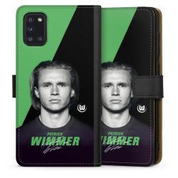 Sideflip mit langer Lasche schwarz