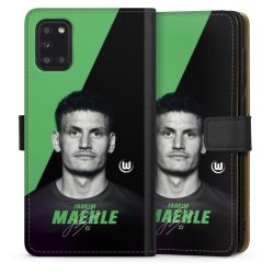 Sideflip mit langer Lasche schwarz