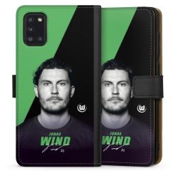 Sideflip mit langer Lasche schwarz