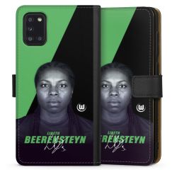 Sideflip mit langer Lasche schwarz