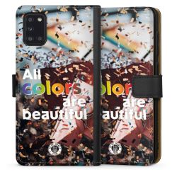 Sideflip mit langer Lasche schwarz