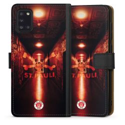 Sideflip mit langer Lasche schwarz