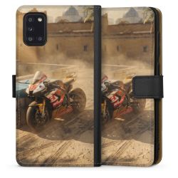 Sideflip mit langer Lasche schwarz