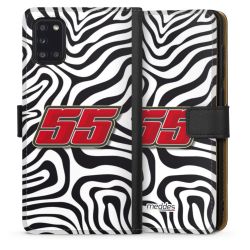 Sideflip mit langer Lasche schwarz