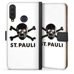 Sideflip mit langer Lasche schwarz