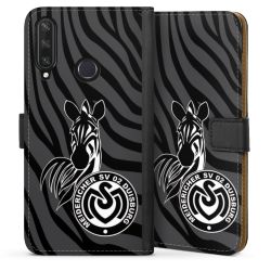 Sideflip mit langer Lasche schwarz