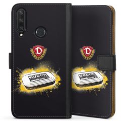 Sideflip mit langer Lasche schwarz