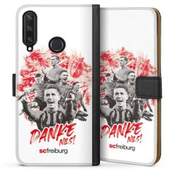 Sideflip mit langer Lasche schwarz