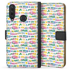 Sideflip Fodral med flap svart