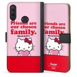 Sideflip mit langer Lasche schwarz