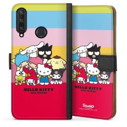 Sideflip mit langer Lasche schwarz